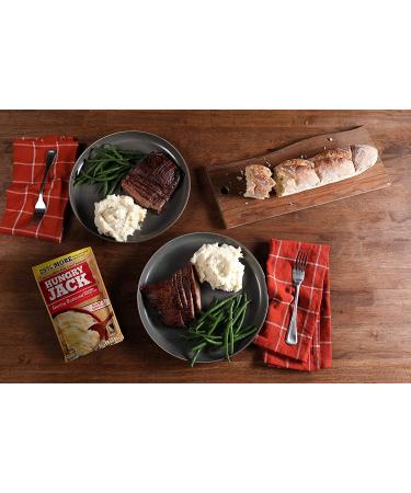 Hungry Jack Mashed Potatoes - Country Butter Flavor, 100% Idaho Potatoes, Gluten Free - 5 Oz Box (Pack of 10) - Buy Online on GoSupps.com