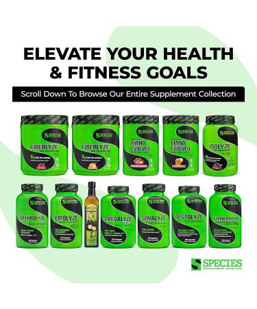 Species Nutrition Isolyze Whey Protein Powder - 100% Whey Isolate Protein for Muscle Building - 27.5g Protein Per Scoop - No Sugar & Low Fat - Cinnamon Donut Flavor - 44 Servings - Buy Online on GoSupps.com