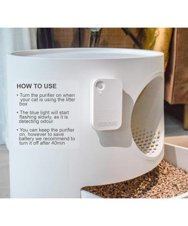 Doxie Pet Odor Remover & Air Purifier with UV-C Light Deodorizer | Eliminates Germs, Mold, and Pet Smells | Room Freshener for Small Spaces - Buy Online on GoSupps.com
