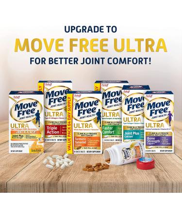 Move Free Advanced Joint Support Supplement 3x120 Bottles - Mobility & Bone Health - Buy Online on GoSupps.com