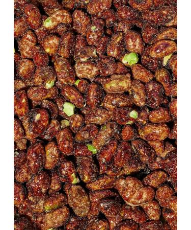 KoRo - Salted Caramel Pistachios 500g - Roasted and caramelized pistachios with a pinch of salt - Combination of sweet and salty - 500g bulk - Buy Online on GoSupps.com