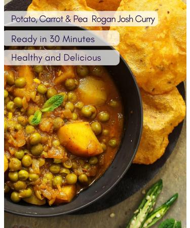 Spice Pots Rogan Josh Curry Powder - 100% Natural & Gluten Free - Vegan Blend (Medium Heat) - 80g Pot - Buy Online on GoSupps.com