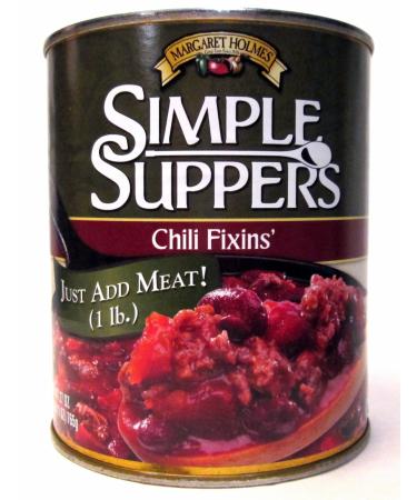 Margaret Holmes Simple Suppers: Chili Fixins' (Pack of 2) 27 oz Cans