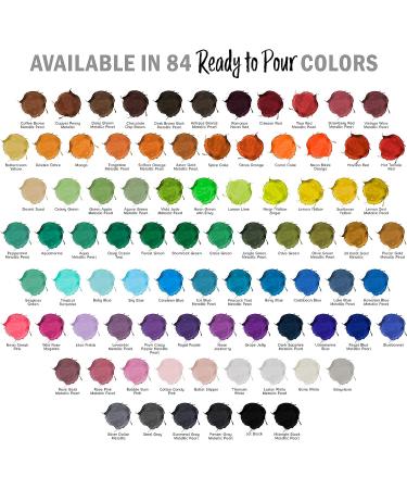 Pouring Masters 24 Karat Gold Metallic Acrylic Pouring Paint - 8oz Pre-Mixed Water-Based for Canvas, Wood, Paper, Crafts & More - Buy Online on GoSupps.com