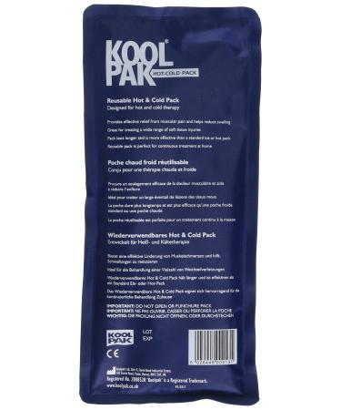 Koolpak Deluxe Reusable Hot/Cold Gel Packs - x3 (Triple Pack) 3 Count (Pack of 1)