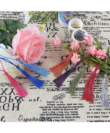 148 Pcs MUXGOA Bookmark Tassels for Crafts & Jewelry Making - 37 Colors Graduation Bookmarks - Buy Online on GoSupps.com