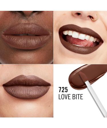 Coty Rimmel London Lasting Mega Matte Liquid Lipstick Long Lasting Hydrating Vegan Formula 725 Love Bite 74 ml - Buy Online on GoSupps.com