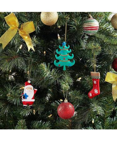 Kid-Friendly DIY Ceramics: Paint Your Own Christmas Ornaments Set | 26 Pieces - Buy Online on GoSupps.com