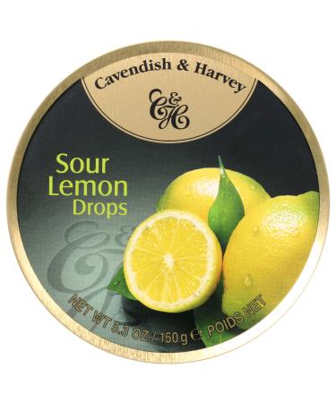 Cavendish & Harvey Fruit Tin - Lemon, 5.3-Ounce