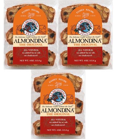 Almondina Biscuits Original 4 ounce 3 pack