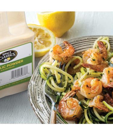 Spice Classics Garlic Powder 5.25 lb - Bulk Seasoning Substitute for Fresh Garlic - Great for Vegetables, Meats, Salads - 5.25 lb Container - Buy Online on GoSupps.com
