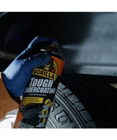 Gorilla Tough Undercoating Black - 16 oz Aerosol Spray Can - Buy Online on GoSupps.com