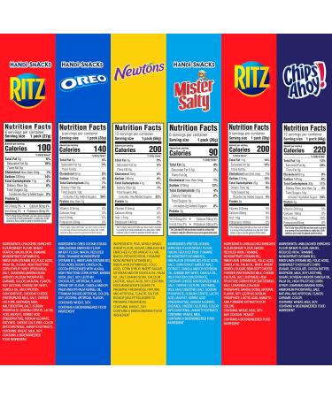 Nabisco Ultimate Sweet & Salty Snack Variety Pack - 50 Count | Perfect Assortment of Treats - Buy Online on GoSupps.com