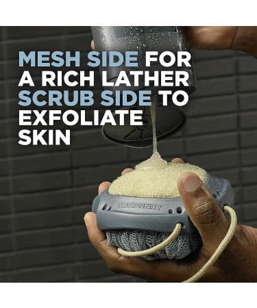 Dove Men+Care Shower Tool - Active Clean Scrubs for Stronger, Healthy Skin | Exfoliates & Cleans with Body Wash | 1 Count - Buy Online on GoSupps.com