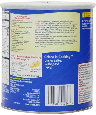 Crisco Shortening Large 1.3 kg - Buy Online on GoSupps.com