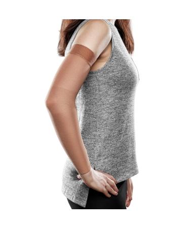 Ease Opaque Lymphedema Moderate Arm Sleeve - Large Long - Sand - 20-30 mmHg Large Long Sand