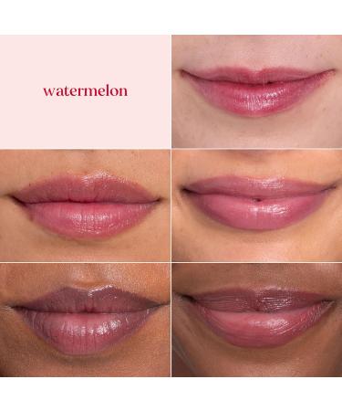 Burt's Bees Shimmer Lip Tint Tinted Lip Balm Stick Moisturizing for All Day Hydration with Natural Glowy Pigmented Finish & Buildable Color Watermelon 1 Tube 0.09 oz. (Pack of 2) 1 Count (Pack of 2) Pink - Buy Online on GoSupps.com