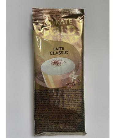 Mokate Gold Premium Latte Classic Flavour with skimmed milk Powder 2x boxes 10x sachets - Buy Online on GoSupps.com