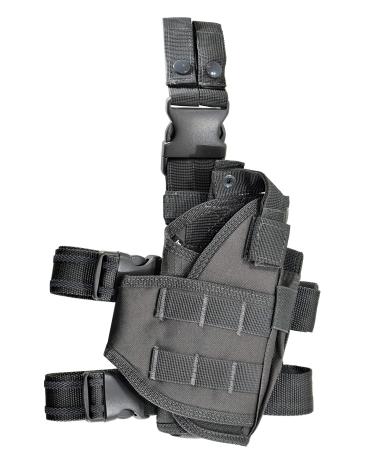 Tactical Adjustable Leg Holster Black for First Strike Compact Paintball Marker.