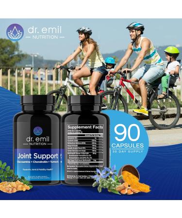 Dr Emil Nutrition Joint Aid Supplement - 60 Capsules | Support for Joint Health - Buy Online on GoSupps.com