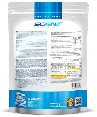 Premium Whey Protein Powder 500g - Best ISO Whey Isolate - Vanilla Flavor - International Shipping - Buy Online on GoSupps.com