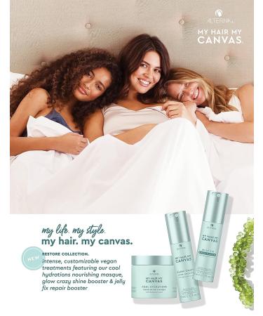Alterna My Hair My Canvas Cool Hydrations Nourishing Masque 6 Fl Oz - Botanical Caviar Deep Conditioning Treatment for Intense Hydration | Vegan & Peta Tested - Buy Online on GoSupps.com