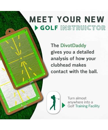 Golf Daddy DivotDaddy PRO Mat - Premium Golf Mat for Superior Divot Protection - Buy Online on GoSupps.com