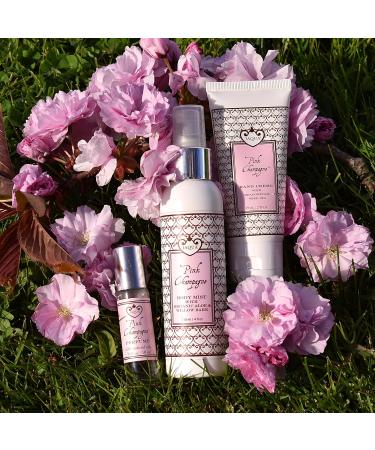 Jaqua Pink Champagne Hydrating Body Mist with Organic Aloe & Willow Bark Pink Champagne 4 Fl Oz (Pack of 1) - Buy Online on GoSupps.com