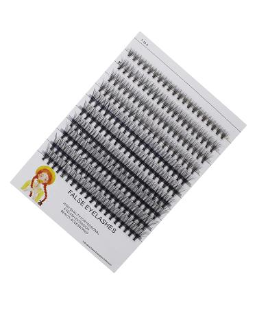 Vayator 200 Bundles Mink Eyelash Extension Natural 3D Russian Volume Faux Eyelashes | 20D Cluster Lashes Mixed Sizes for Makeup - 10-12-14-16mm - Buy Online on GoSupps.com