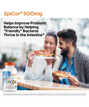 Doctor's Best Epicor 500 mg - 60 Veggie Caps | Immune Support Supplement - Buy Online on GoSupps.com