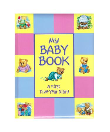 Baby Record Book Keepsake diary Birth to 5 Yrs