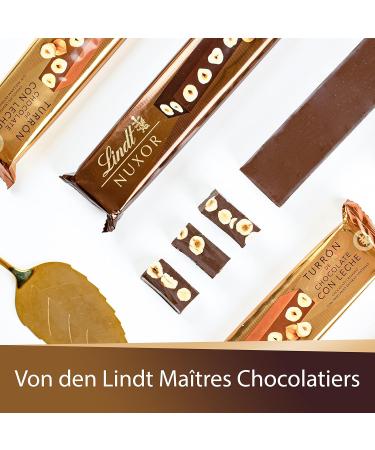 Lindt Nuxor Milk Chocolate Bars | 36 x 33g Creamy Gianduja with Roasted Hazelnuts | Perfect Chocolate Gift | International Shipping Available - Buy Online on GoSupps.com
