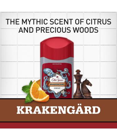 Old Spice Krakengard Deodorant - Wild Collection 3.0 Oz - Buy Online on GoSupps.com