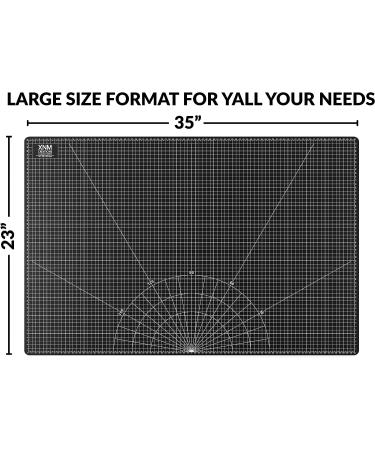 XNM Creations Premium Self Healing Cutting Mat - 24 Inches by 36 inches - A1  3 Layer Quality PVC Construction - Dual Sided  Imperial and Metric Grid Lines - Perfect for Cutting  Sewing  and Crafts 24 x 36 - Buy Online on GoSupps.com