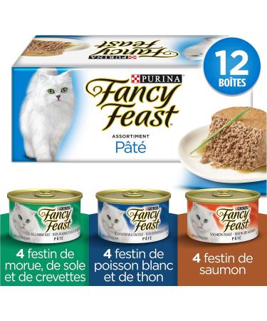 Fancy Feast Wet Cat Food Variety Bundle: Petites P t Collection + Seafood Supper P t Pet Food+ Seafood Supper P t (12 Pack) - Buy Online on GoSupps.com
