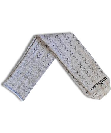 Core-Spun Patterned Seamless AFO Interface Socks - X-Large Grey/Black - Buy Online on GoSupps.com