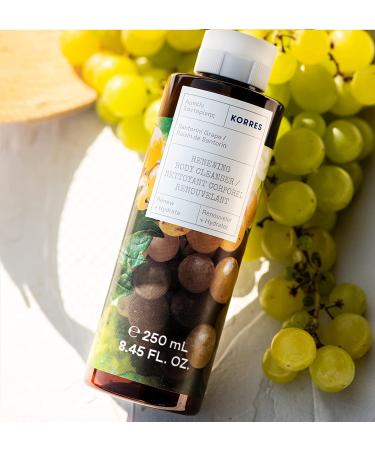 KORRES Renewing Body Cleanser - Santorini Grape 8.45 fl. Oz - Buy Online on GoSupps.com