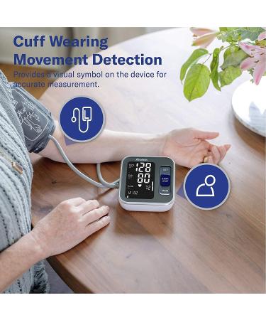 Alcedo Upper Arm Blood Pressure Monitor with Wide-Range Cuff and Backlit Screen - 2x120 Reading Memory, Talking Function - Ideal for Home Use - Buy Online on GoSupps.com