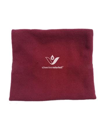 Moor heat pad 22x19 cm with fleece cover in blackberry hot water bottle heating pad heat compress