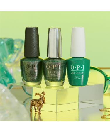 OPI Nail Polish Infinite Shine Long-wear System 2nd Step Feelin Caprincorn-y Big Zodiac Energy Collection Green Nail Polish 15ml - Buy Online on GoSupps.com