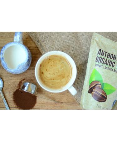 Anthony's Organic Instant Coffee 14oz - Ultra Fine Microground | Gluten Free Arabica | Non GMO - Buy Online on GoSupps.com