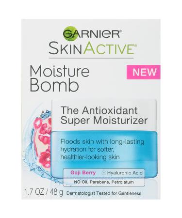 Garnier SkinActive Moisture Bomb Antioxidant Super Moisturizer 1.7 oz | Hydrate & Nourish Your Skin - Buy Online on GoSupps.com