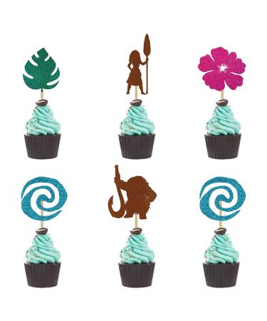Seyal Mona Cupcake Topper Moana Cupcake Topper