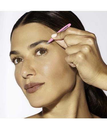 Tweezerman Mini Slant & Point Tip Tweezer Set for Eyebrows & Facial Hair Removal - Buy Online on GoSupps.com