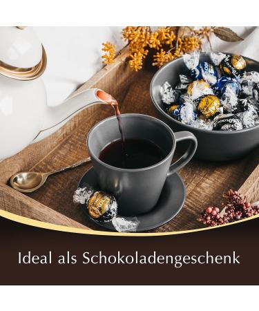 Lindt Chocolate Lindor Balls 400g | 30 Gourmet Dark Chocolate Pralines | 70% Cocoa Delicate Melting Filling | Perfect Gift for Chocolate Lovers - Buy Online on GoSupps.com