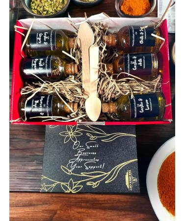 All live Spice set- Set of Six Infused Olive Oil - Buy Online on GoSupps.com