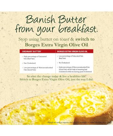 Borges Extra Virgin Olive Oil 1000Ml - Buy Online on GoSupps.com