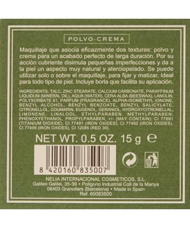 Buy DE ORIENTE Polvo Crema #12 Arabesco 15g - Authentic International Shipping - Buy Online on GoSupps.com