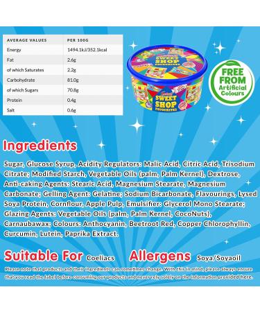 Swizzels Sweet Shop Favourites Pot 650g - Buy Online on GoSupps.com