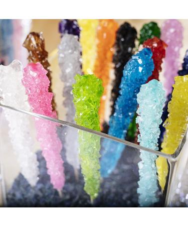 36 Extra Large Espeez Crystal Rock Candy Sticks - Assorted Flavors - Perfect for Candy Parties, Weddings, and Showers - Buy Online on GoSupps.com